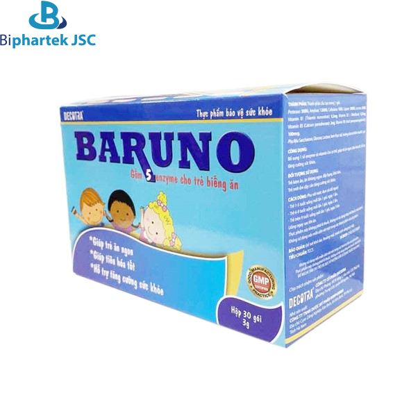 Baruno cho trẻ biếng ăn