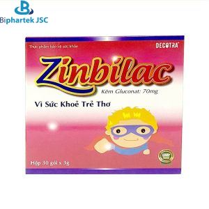 Zinbilac hộp 30 gói 3g